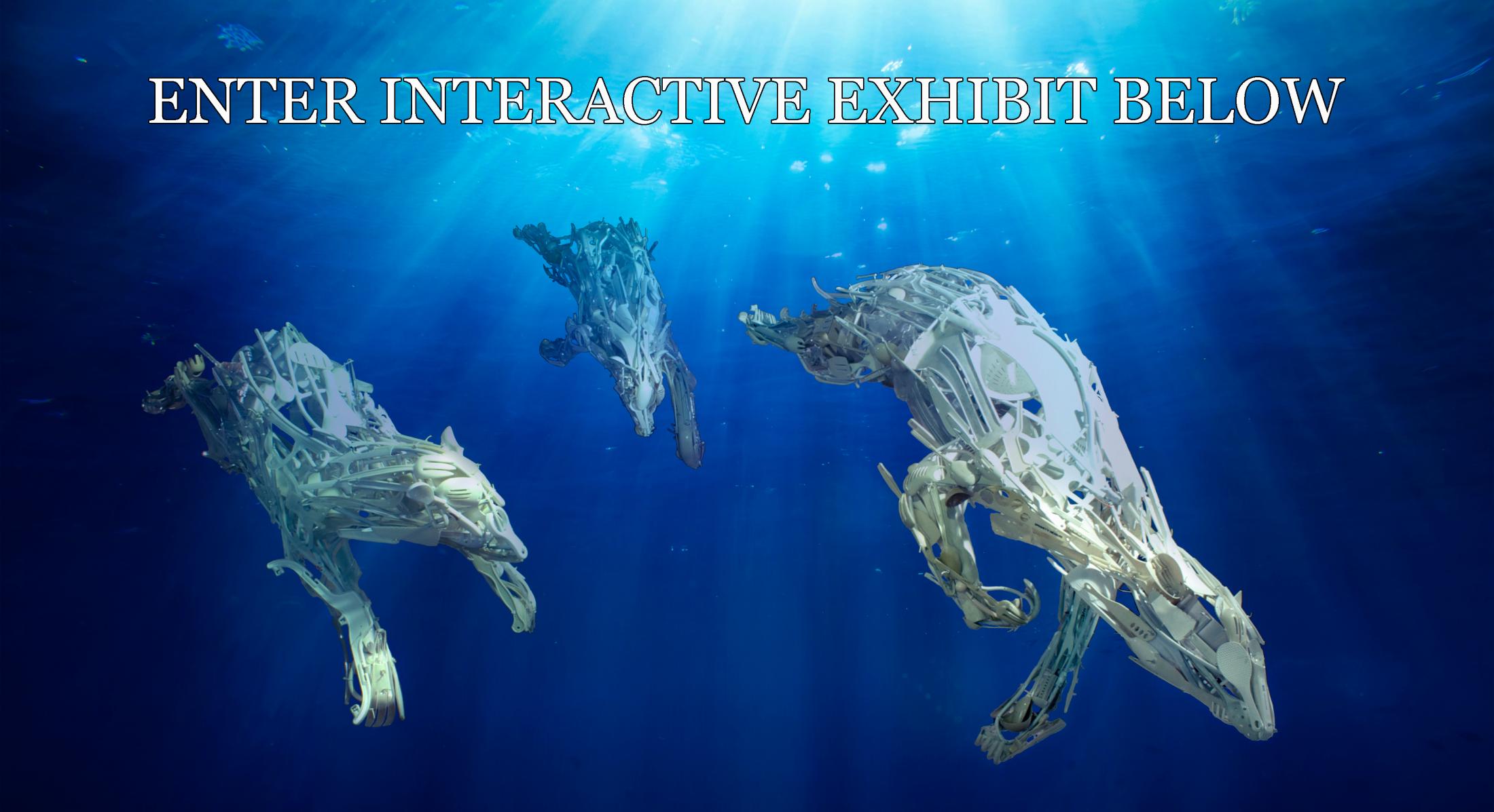 Enter Interactive Exhibit Below with Polar Bears Diving Down